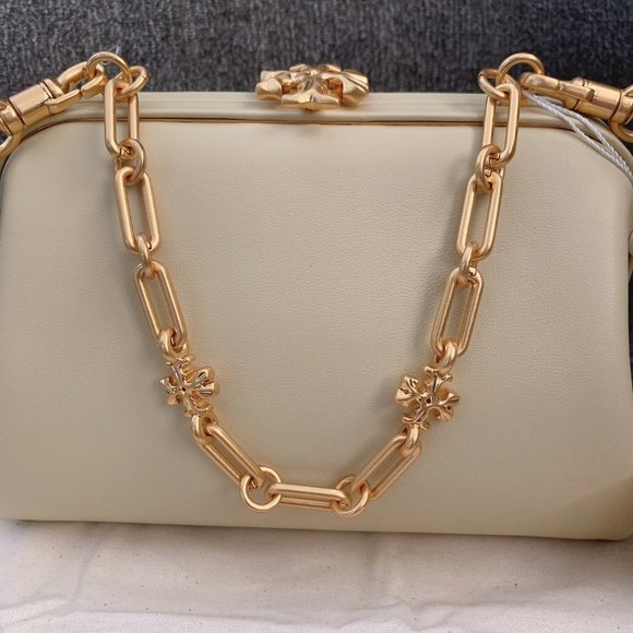 NWT Tory Burch Butter Milk 82256 Cleo small bag - Picture 2 of 8